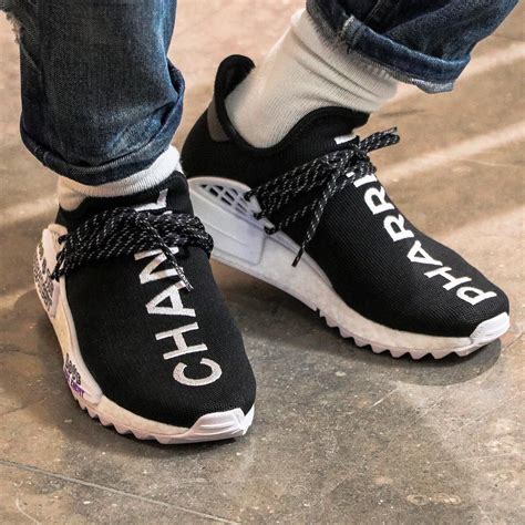 chanel pharrell sneakers|pharrell human race.